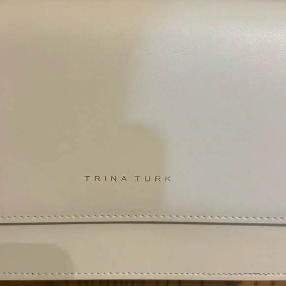 Trina Turk Elegant Cream Crossbody Bag - Picture 2 of 9